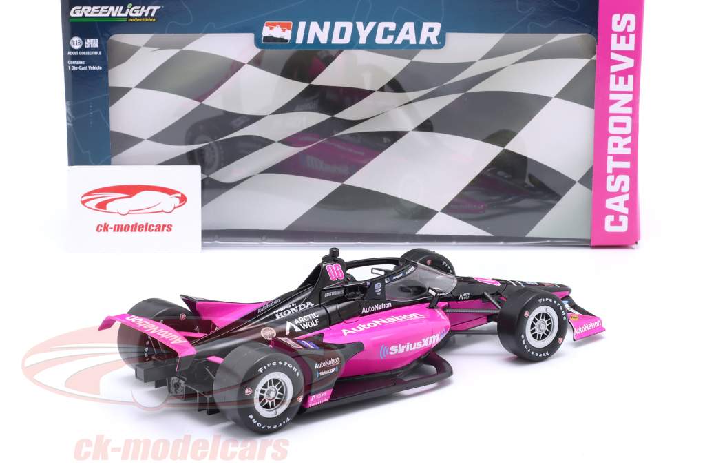 Helio Castroneves Honda #06 IndyCar Series 2023 1:18 Greenlight