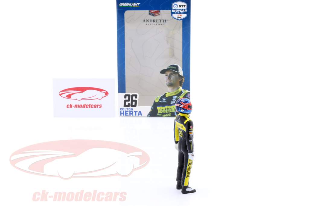 Colton Herta Honda #26 IndyCar Series 2023 фигура 1:18 Greenlight