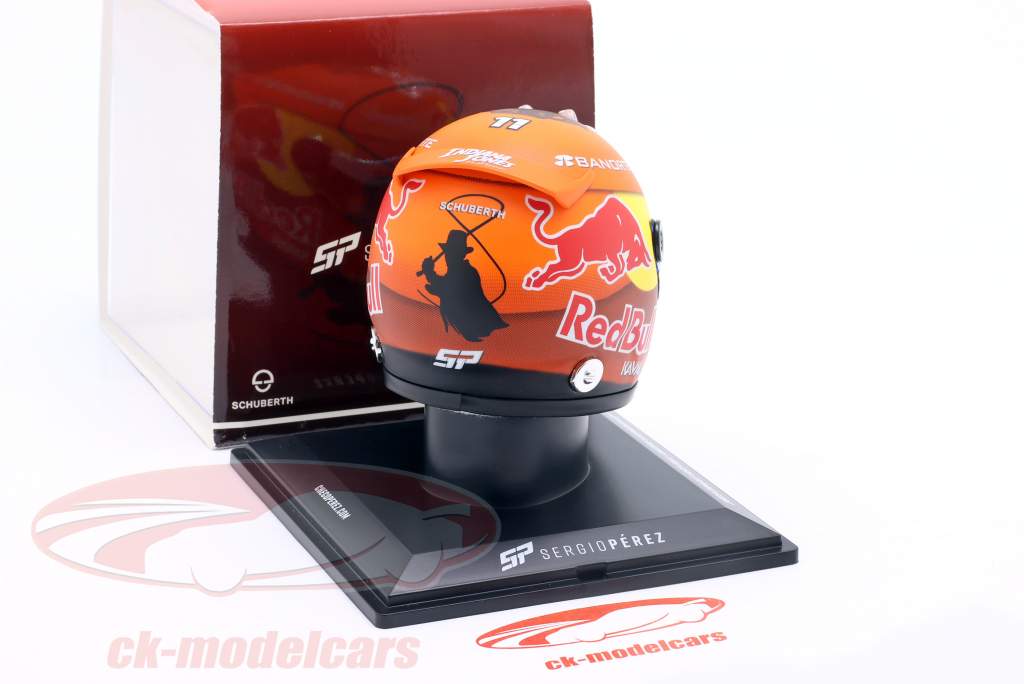 Sergio Perez Red Bull Racing #11 Canadá GP fórmula 1 2022 casco 1:4 Schuberth