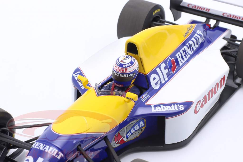 Alain Prost Williams Renault FW15 #2 World Champion Formula 1 1993 1:18 Minichamps
