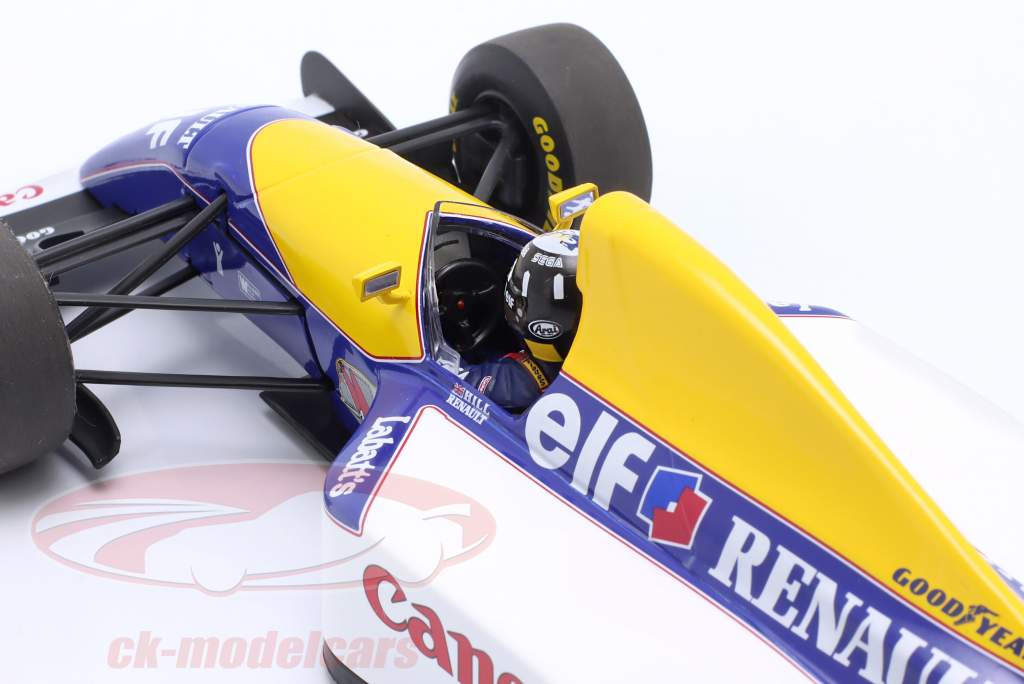 Damon Hill Williams Renault FW15C #0 Formula 1 1993 1:18 Minichamps