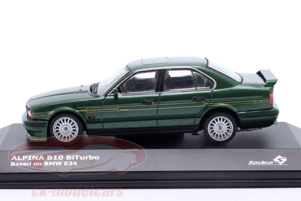 BMW Alpina B10 (E34) BiTurbo grün 1:43 Solido
