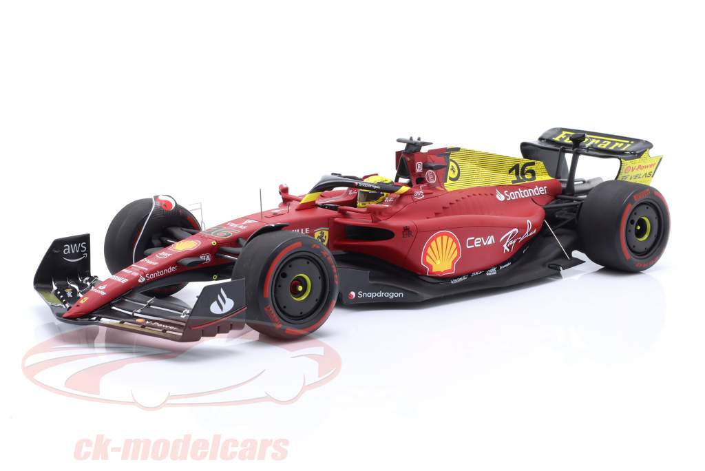 Charles Leclerc Ferrari F1-75 #16 2e Italie GP Formule 1 2022 1:18 LookSmart