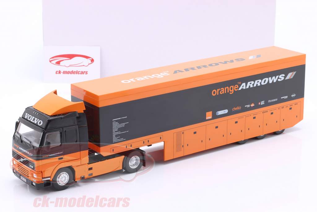 VOLVO FH12 , bch rally team, camion semi remorque d'exeption altaya 1