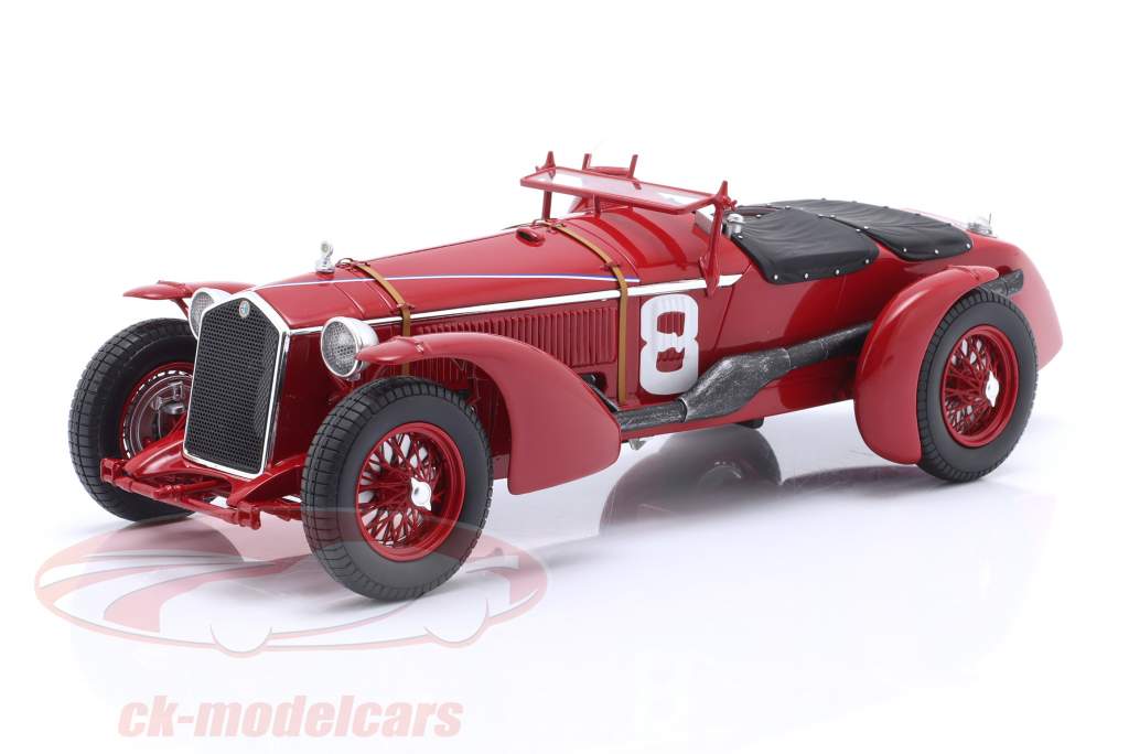 Alfa Romeo 8C #8 gagnant 24h LeMans 1932 Sommer, Chinetti 1:18 Spark
