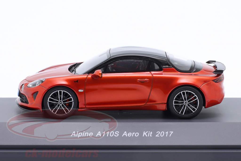 Alpine A110S Aero Kit Byggeår 2017 rød 1:43 Schuco