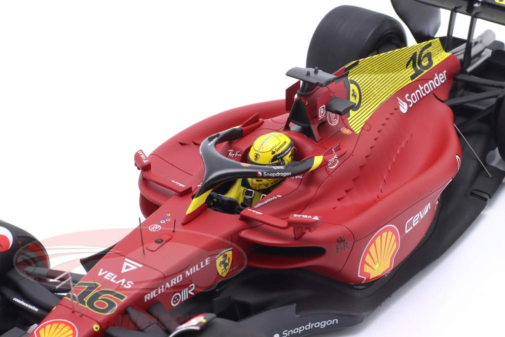Charles Leclerc Ferrari F1-75 #16 2e Italie GP Formule 1 2022 1:18 LookSmart