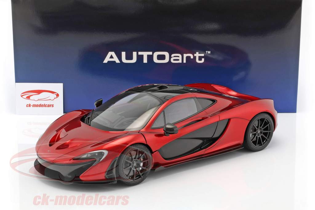 McLaren P1 Anno di costruzione 2013 vulcano rosso 1:12 AUTOart