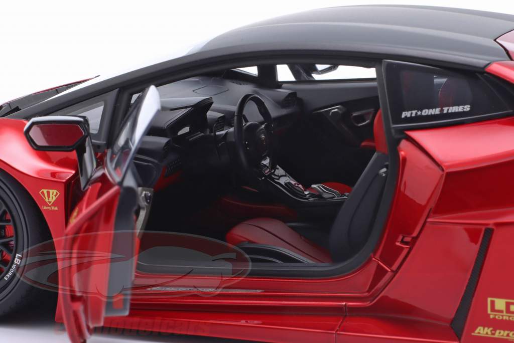 LB Silhouette Works Lamborghini Huracan GT 2019 hyper rouge 1:18 AUTOart