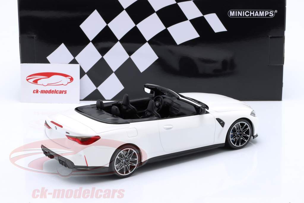 Minichamps 1:18 BMW M4 Cabriolet (G83) Baujahr 2021 weiß 155021031  
