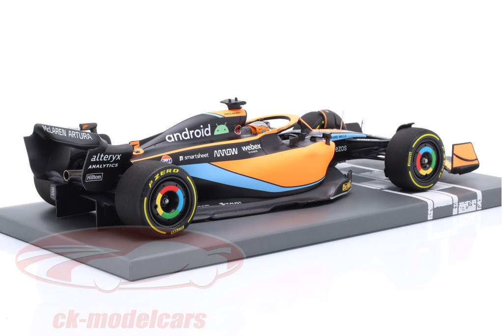 Daniel Ricciardo McLaren MCL36 #3 Bahrain GP Formel 1 2022 1:18 Minichamps