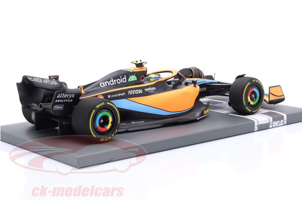 Lando Norris McLaren MCL36 #4 バーレーン GP 式 1 2022 1:18 Minichamps