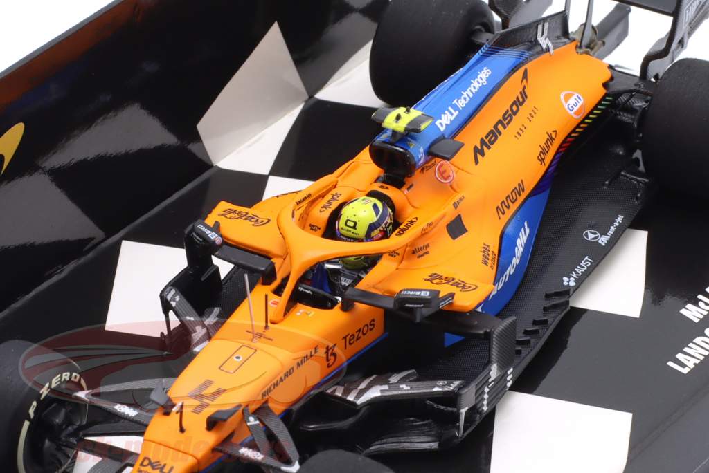 Lando Norris McLaren MCL35M #4 5° Francia GP Formula 1 2021 1:43 Minichamps