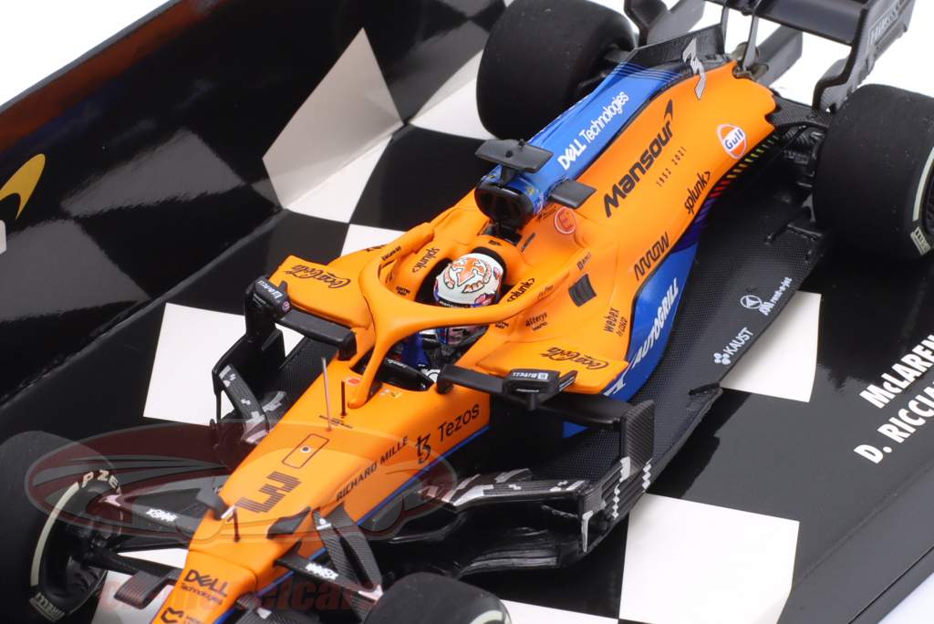 D. Ricciardo McLaren MCL35M #3 6° Francia GP Formula 1 2021 1:43 Minichamps
