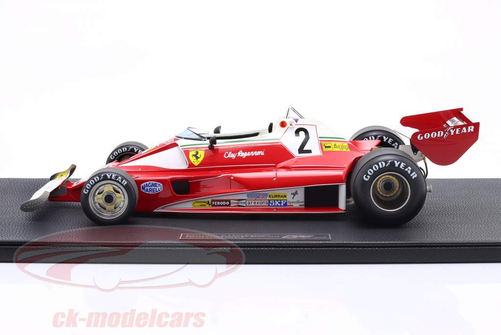 Clay Regazzoni Ferrari 312T2 #2 2do Bélgica GP fórmula 1 1976 1:12 GP Replicas