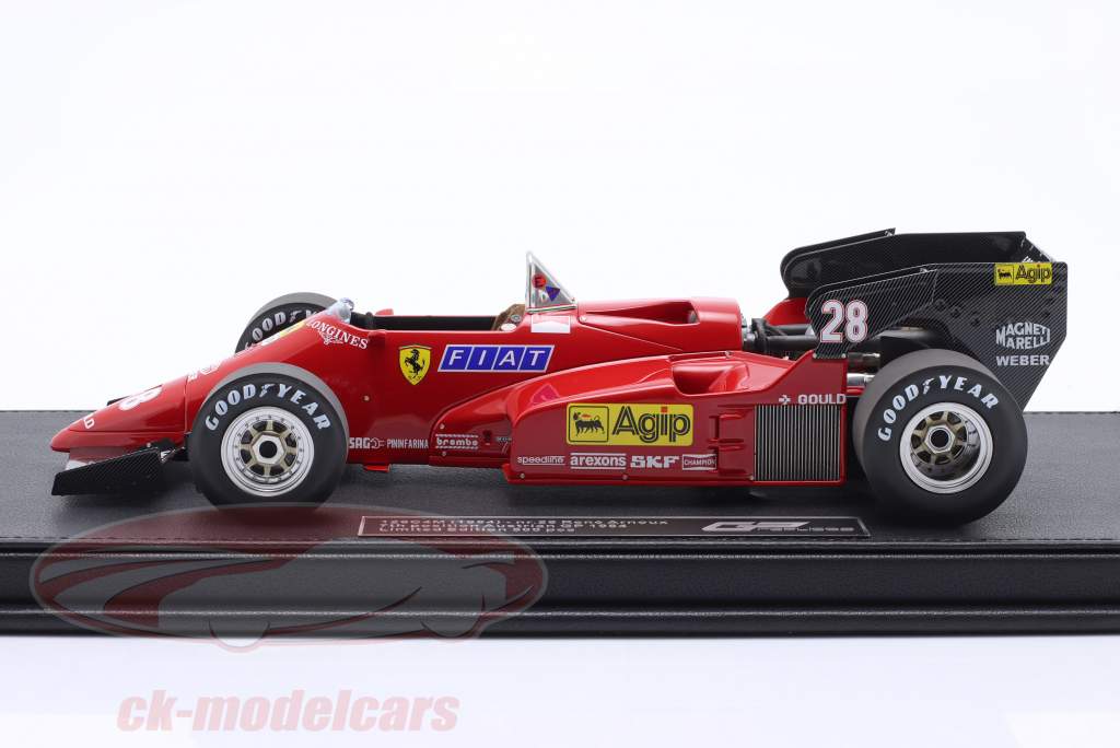 Rene Arnoux Ferrari 126C4 #28 7th Austria GP Formula 1 1984 1:18 GP Replicas