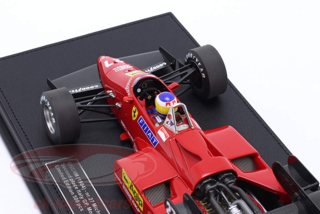 M. Alboreto Ferrari 126C4 #27 2do Italia GP fórmula 1 1984 1:18 GP Replicas