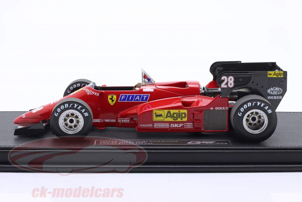 Rene Arnoux Ferrari 126C4 #28 Italien GP Formel 1 1984 1:18 GP Replicas