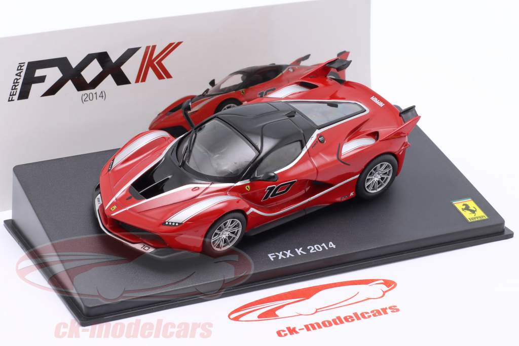 Ferrari FXX K #10 Ano de construção 2014 vermelho 1:43 Altaya