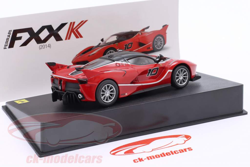 Ferrari FXX K #10 Année de construction 2014 rouge 1:43 Altaya