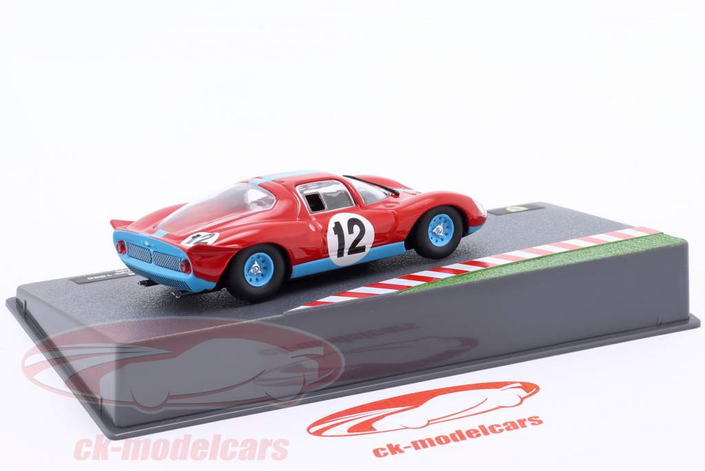Ferrari Dino 206 S #12 Winner P2.0 1000km Spa 1966 Attwood, Guichet 1:43 Altaya