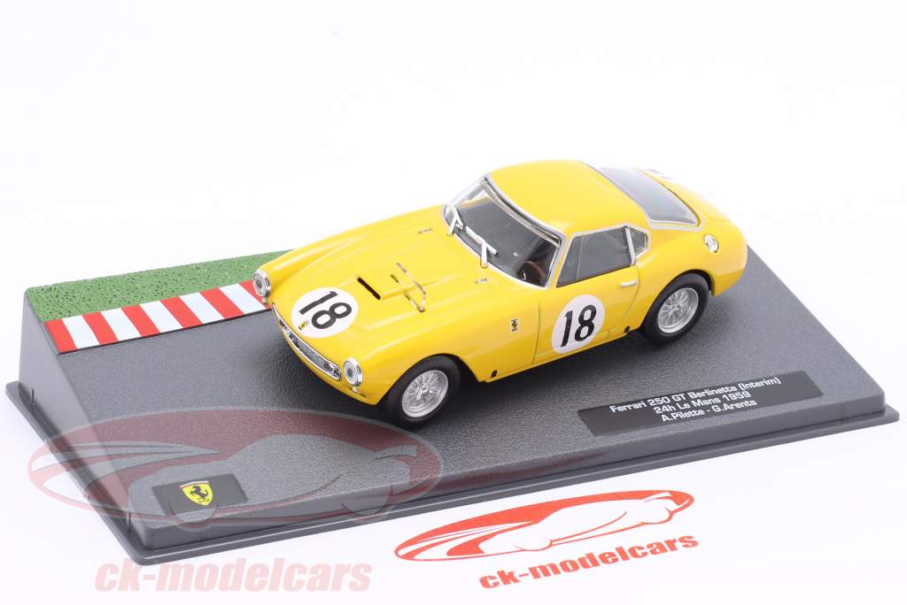 Ferrari 250 GT Berlinetta #18 4th 24h Le Mans 1959 Pilette, Arents 1:43 Altaya