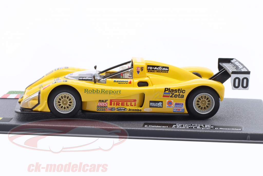 Ferrari F333 SP #00 第四名 24h Daytona 1999 Autosport Racing 1:43 Altaya