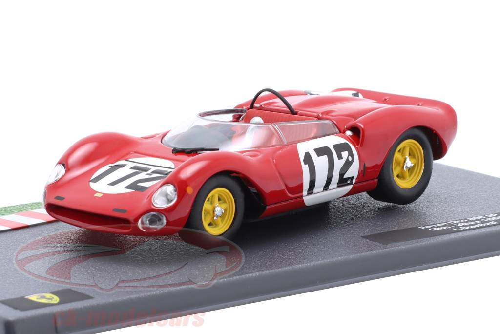 Ferrari Dino 206 SP #172 Winner Ollon-Villars 1965 L. Scarfiotti 1:43 Altaya