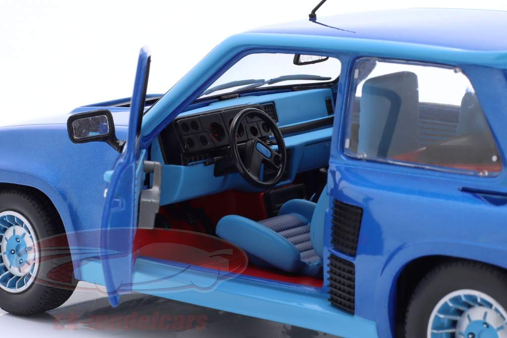 Renault 5 Turbo Année de construction 1981 bleu 1:18 Solido