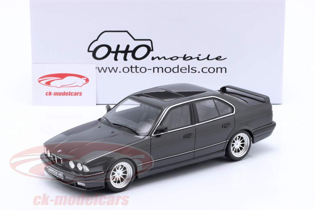 BMW Hartge H5 V12 (E34) Sedan year 1989 diamond black metallic 1:18 OttOmobile