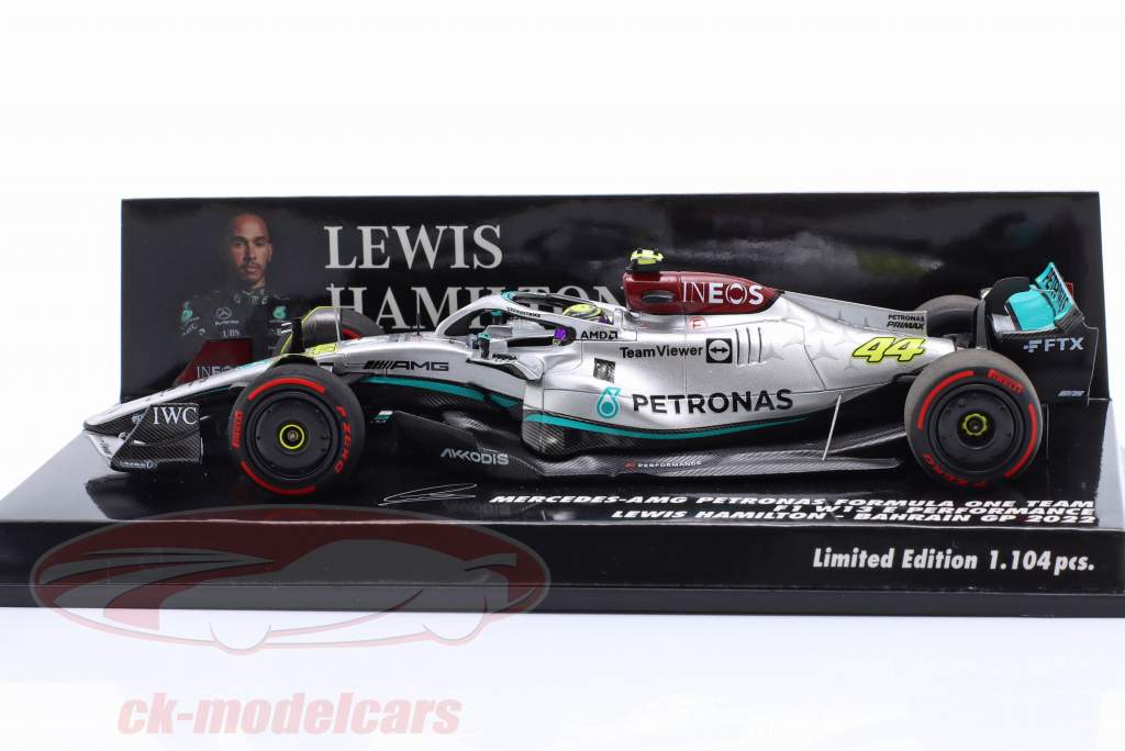 L. Hamilton Mercedes-AMG F1 W13 #44 3 Bahrain GP formel 1 2022 1:43 Minichamps