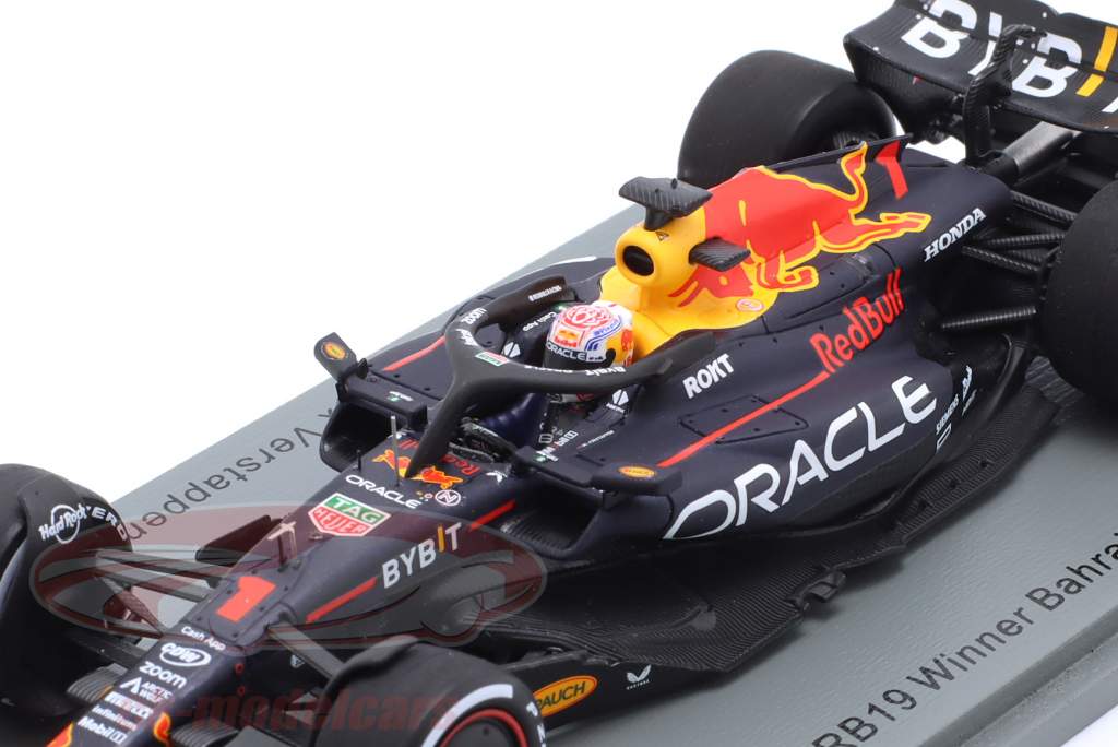 Max Verstappen Red Bull RB19 #1 Winner Bahrain GP Formula 1 2023 1:43 Spark