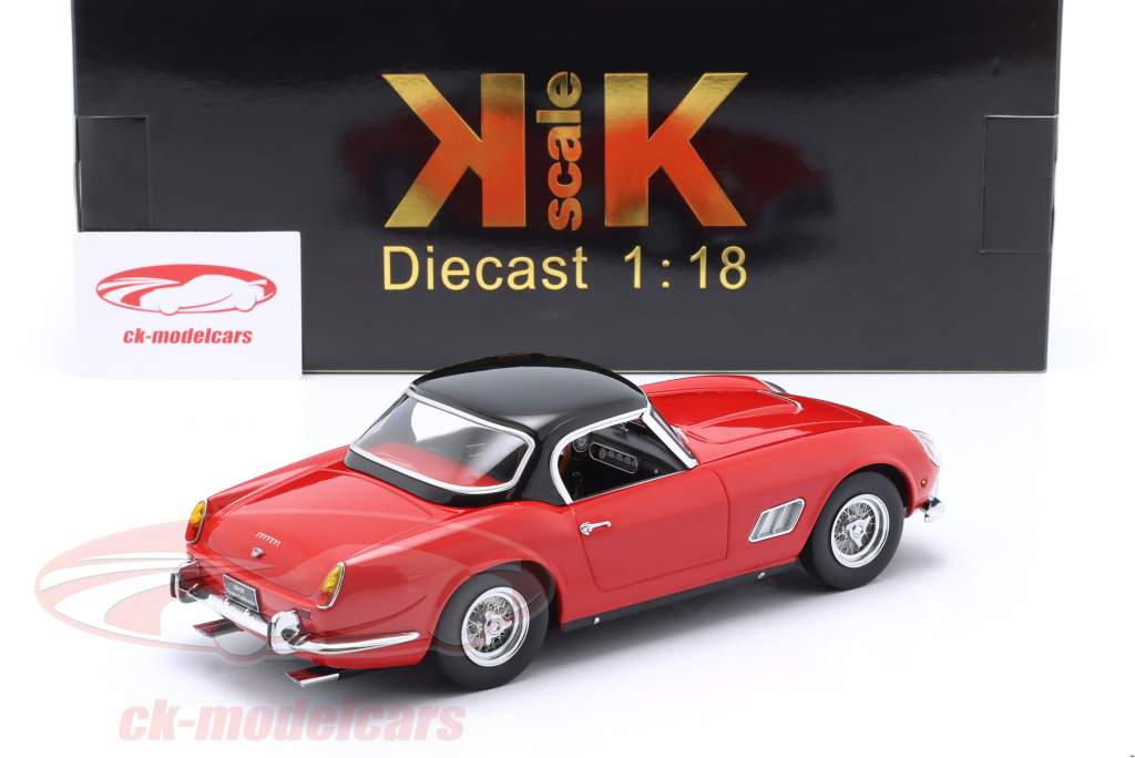 Ferrari 250 GT California Spyder 建设年份 1960 红色的 / 黑色的 1:18 KK-Scale