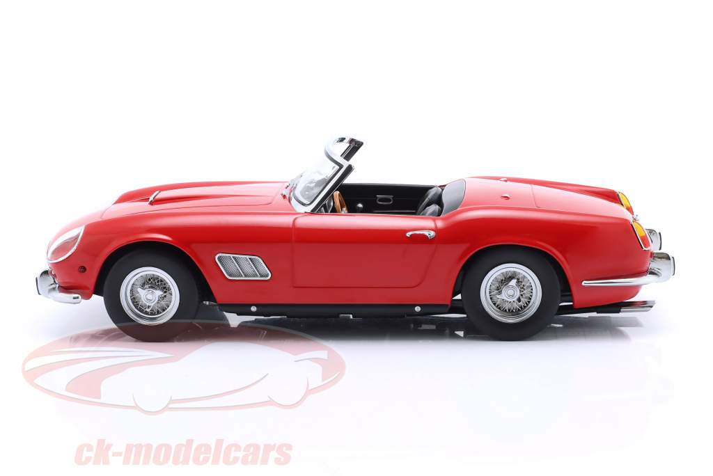 Ferrari 250 GT California Spyder Baujahr 1960 rot / schwarz 1:18 KK-Scale