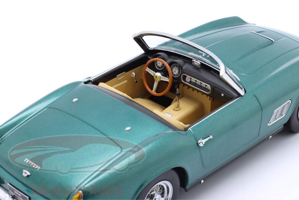 Ferrari 250 GT California Spyder 1960 verde metálico / plata 1:18 KK-Scale