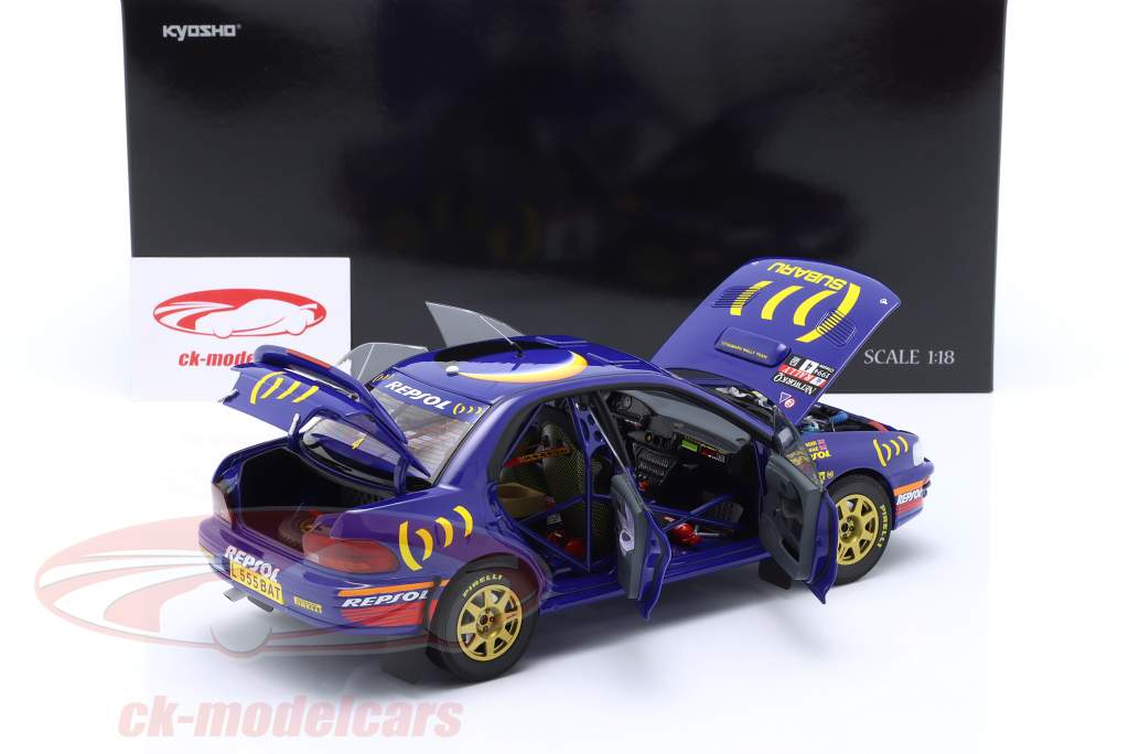 Subaru Impreza 555 #4 ganador RAC Rallye 1994 McRae, Ringer 1:18 Kyosho