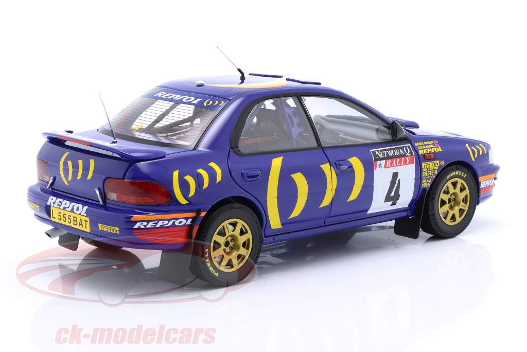 Subaru Impreza 555 #4 Sieger RAC Rallye 1994 McRae, Ringer 1:18 Kyosho