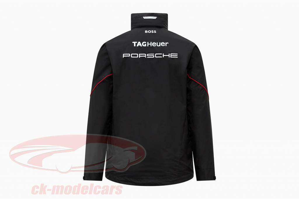 Porsche Team 雨衣 公式 E Collection 黑色的