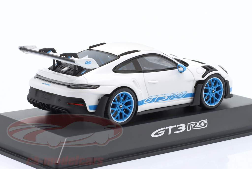 Porsche 911 (992) GT3 RS Sondermodell IAA 2023 München weiß 1:43 Spark