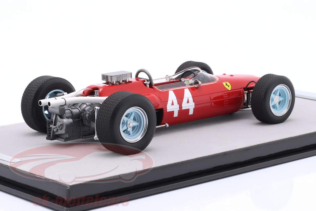 Giancarlo Baghetti Ferrari 246 F1 #44 italiensk GP formel 1 1966 1:18 Tecnomodel