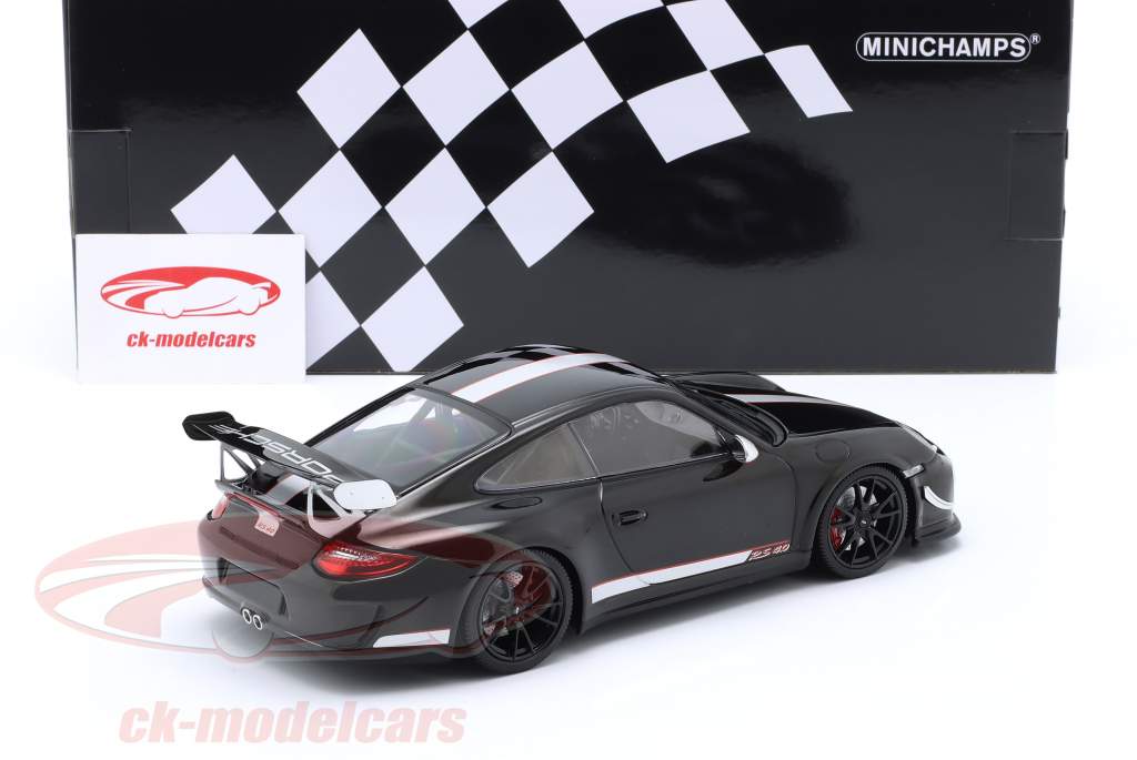 Porsche 911 (997) GT3 RS 4.0 建設年 2011 黒 1:18 Minichamps