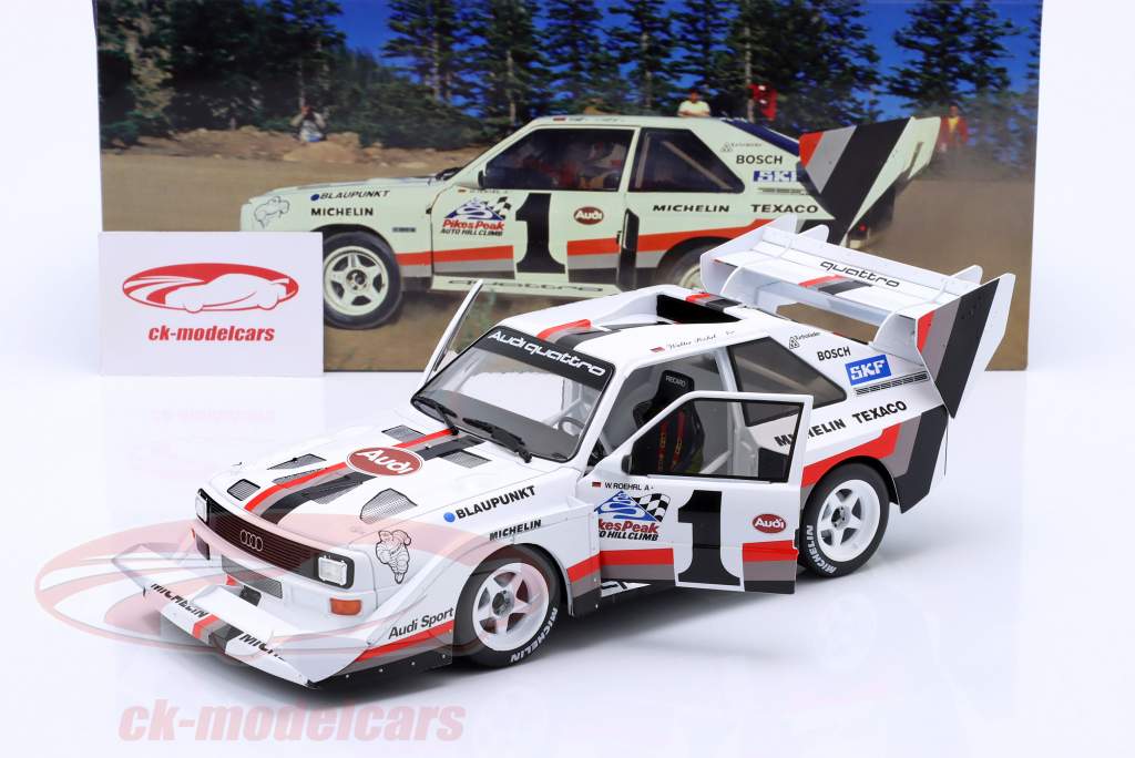 Audi Sport quattro S1 E2 #1 Winner Pikes Peak 1987 Walter Röhrl