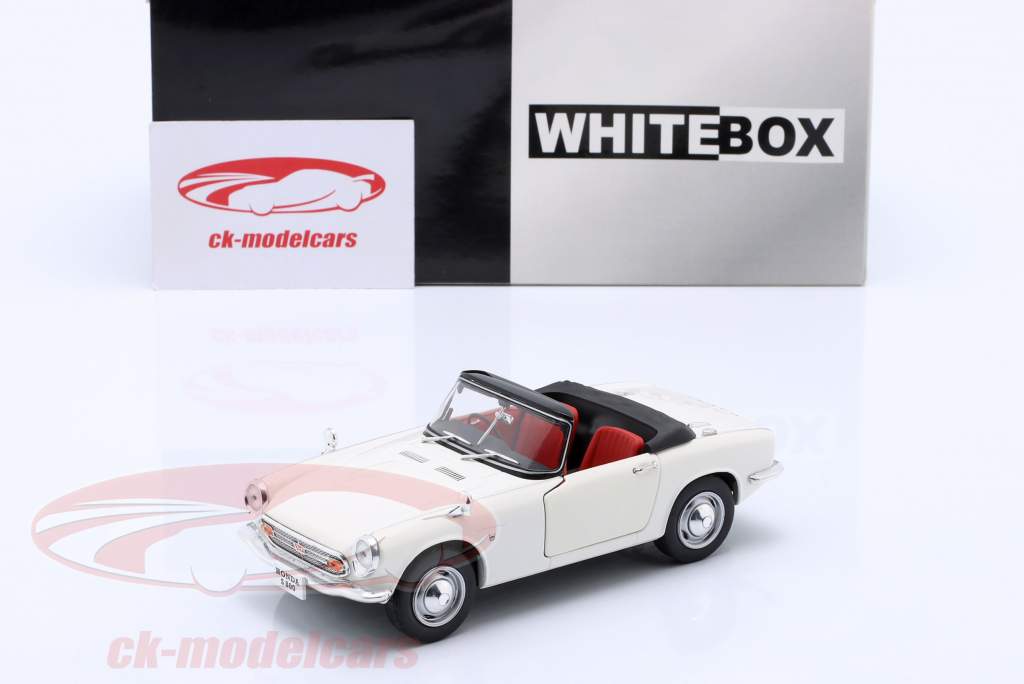 Honda S800 RHD year 1966 white 1:24 WhiteBox