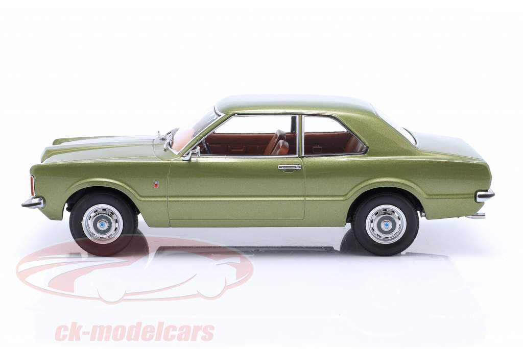Ford Taunus L limusina Año de construcción 1971 verde claro metálico 1:18 KK-Scale