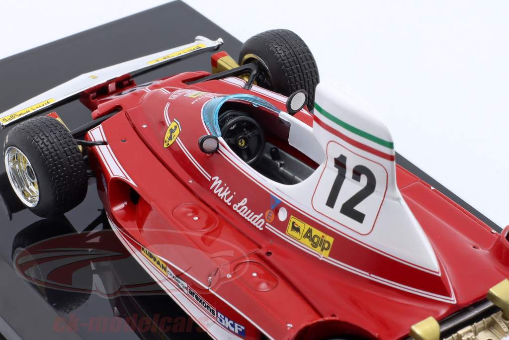 Niki Lauda Ferrari 312T #12 formel 1 Verdensmester 1975 1:24 Premium Collectibles