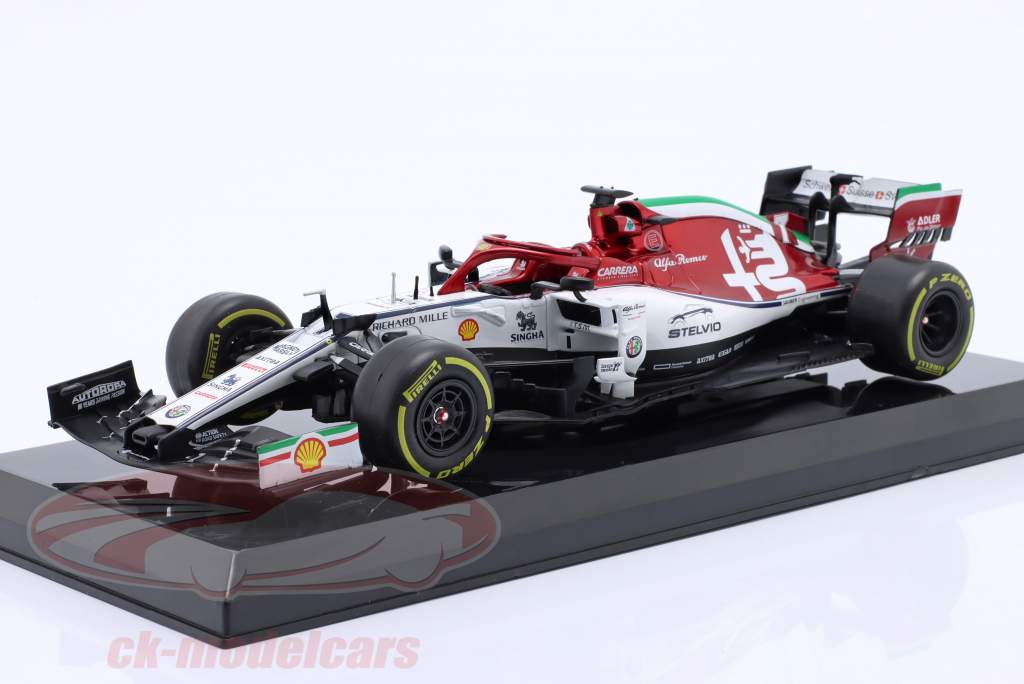 Kimi Räikkönen Alfa Romeo Racing C38 #7 Formel 1 2019 1:24 Premium Collectibles