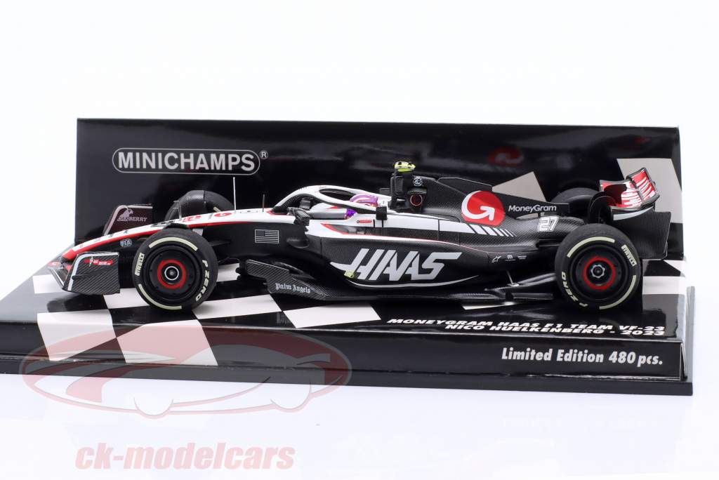 Nico Hülkenberg Haas VF-23 #27 formule 1 2023 1:43 Minichamps