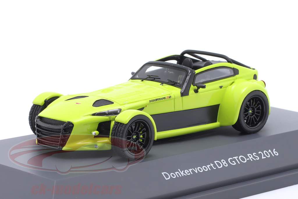 Donkervoort D8 GTO-RS year 2016 green / black 1:43 Schuco