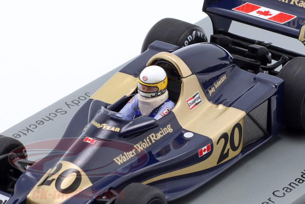 8月以降発売予定WILLIAMS F1 WOLF WR1 N 20 WINNER MONACO GP 1977  BLACK GOLD SPARK 43 ミニカー 価格比較