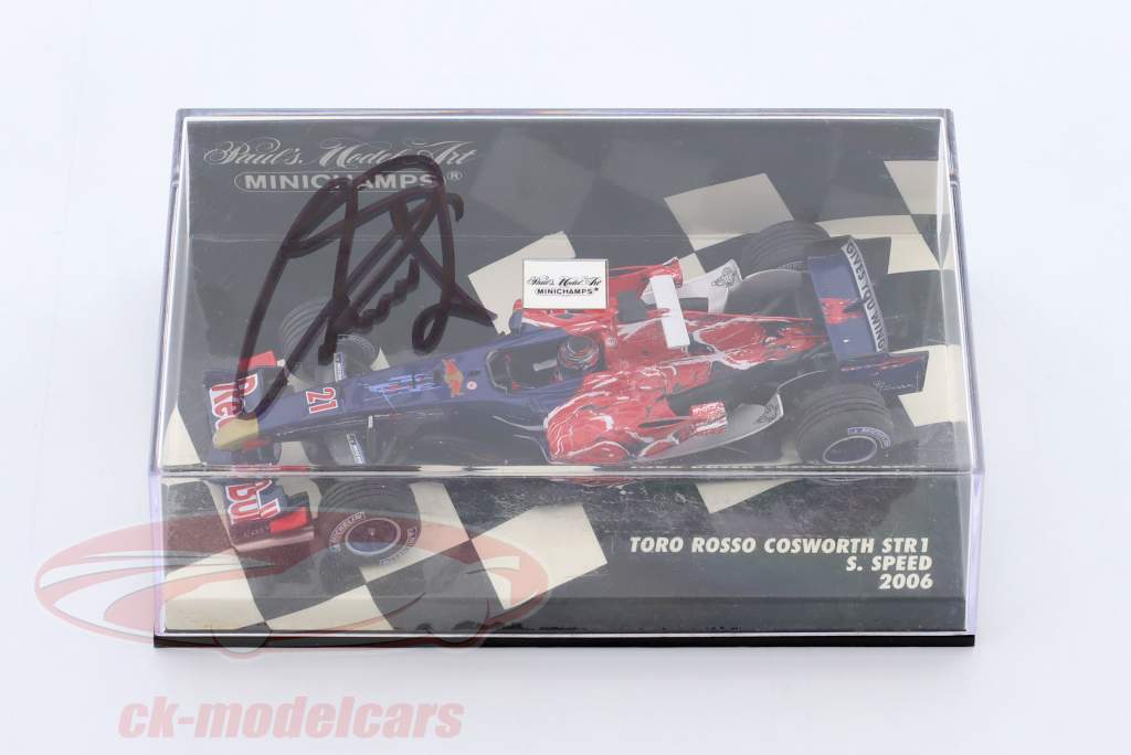 Scott Speed Toro Rosso STR1 #21 Formel 1 2006 Signature Edition 1:43 Minichamps